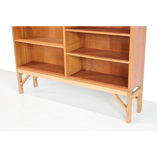 Kina Bookcase in Oak by Børge Mogensen for FDB Møbler, 1950s For Sale - Image 6 of 7