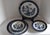 Burleigh Vintage Burleigh Blue Willow Canton Dinnerware Set- 9 Pieces For Sale - Image 4 of 7