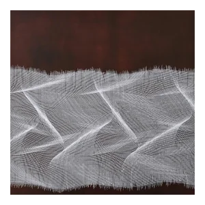 Roberto Lucchetta, Fabric Texture 2020 - Geometric Abstract Painting, 2020