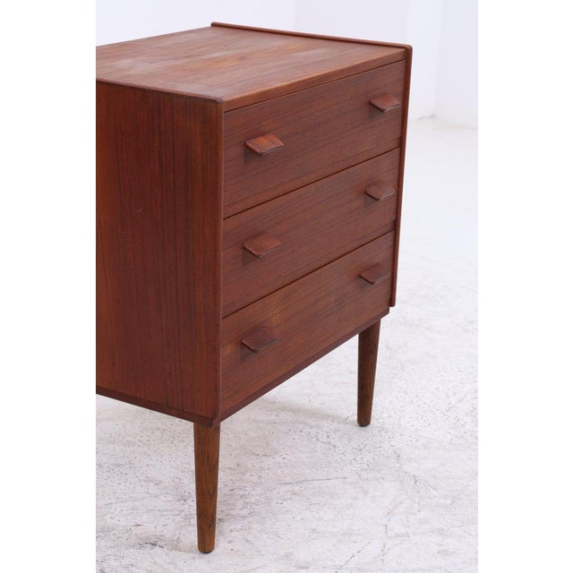 Vintage Danish Teak Chest of Drawers by Carl Aage Skov for Munch Møbler, 1960s For Sale - Image 9 of 12