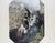 A beautifully framed antique hand-colored engraving depicting an evocative genre scene in Andalusia, Spain. The...