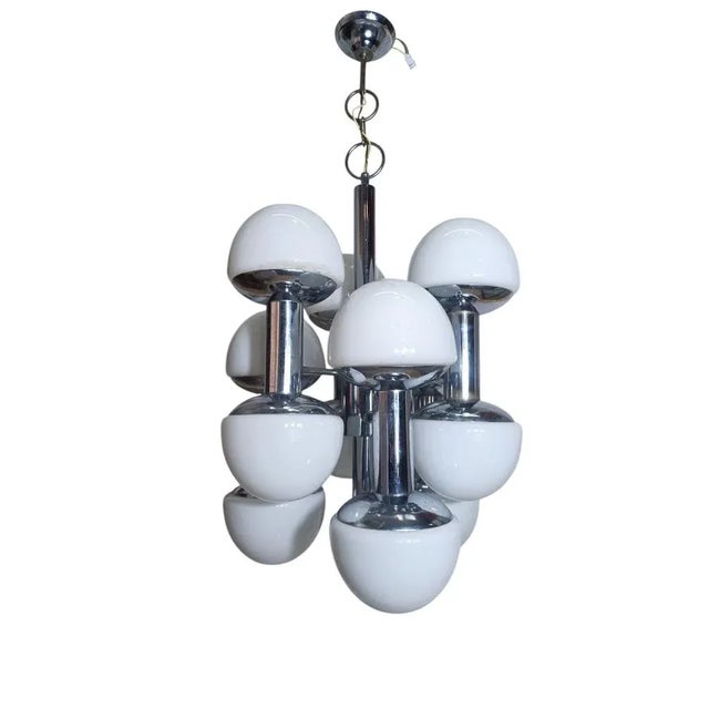 Large Vintage Space Age Lamp, 1960s For Sale - Image 4 of 8