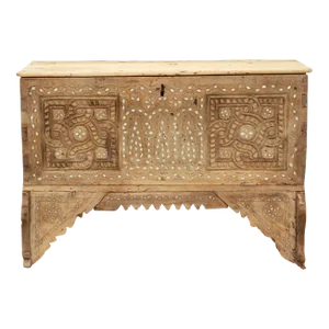 19th Century Ancient Levantine Mother of Pearl Chest