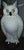 Mid-Century Modern Vintage 1970s Mid-Century Ceramic White Owl Statue For Sale - Image 3 of 8