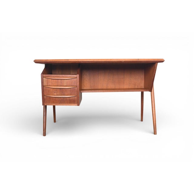 Origin: Denmark Designer: G Tibergaard Nielsen Attributed Manufacturer: Tibergaard Era: 1960s Materials: Teak...