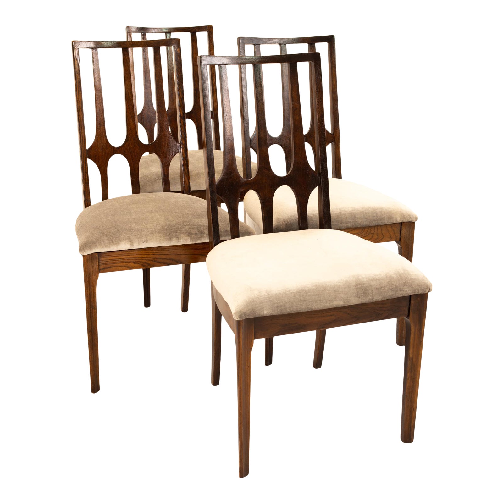 Broyhill Brasilia MidCentury Dining Chairs Set of 4 Chairish