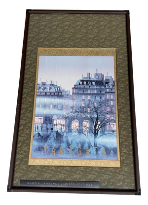 Hiro Yamagata, Rainy Paris, Print, 1980s, Framed