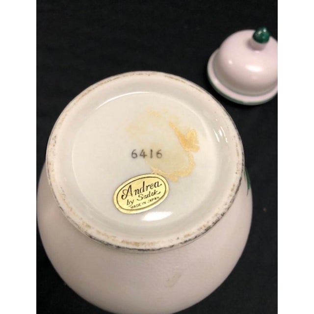 Mid 20th Century Ginger Jar “Andrea” by Sadek, Made in Japan Chairish