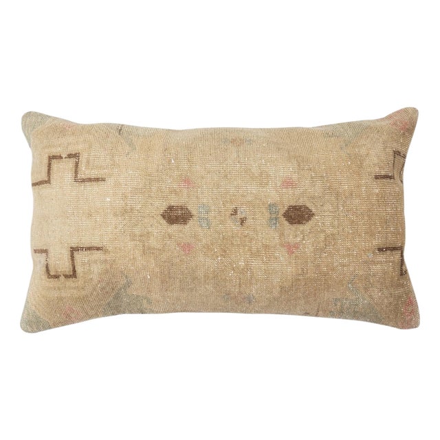 16"x28" Vintage Cushion Cover. Throw Pillow. Turkish Lumbar Pillow Cover For Sale