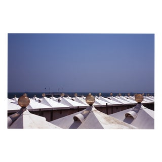 Paul Cooklin, Rows of Beach Tents, Venice, Italy, Edition of 50 For Sale
