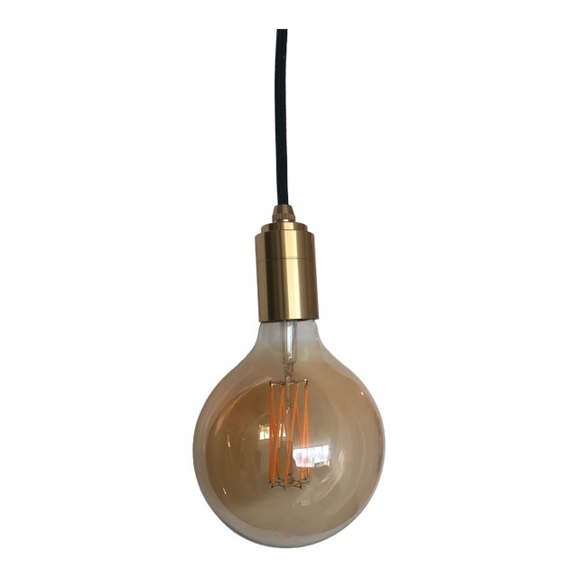 Contemporary Tala Brass Plug-in Pendant For Sale