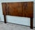 Vtg. MCM Queen/Full Size Lane Staccato Brutalist Collection Walnut Headboard For Sale - Image 13 of 15
