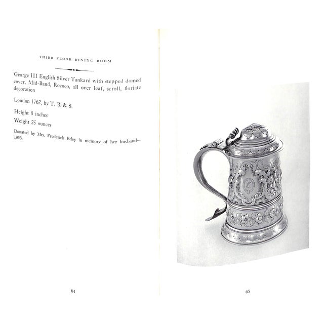 The Collection of Silver and Pewter Belonging to the Brook" 1966 Suarez, Diego; Rodgers, Oliver and Holden, Philip D. For Sale In New York - Image 6 of 12