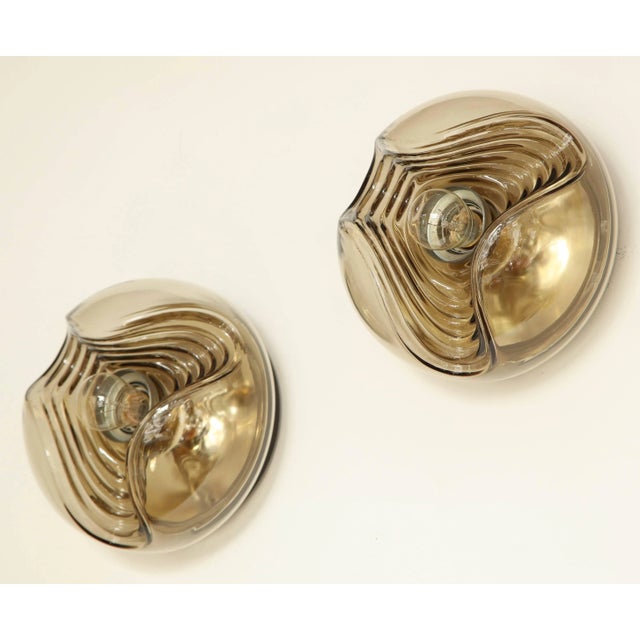 Peill and Putzler Space Age Sconces - a Pair For Sale - Image 10 of 11