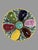 Late 19th Century 19th Century S. Fielding & Co. English Majolica Multicolored Oyster Plate Seaweed Decoration For Sale - Image 5 of 5