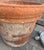 Large Vintage Italian Style Terracotta Garden Planter With Aged Patina For Sale - Image 4 of 10