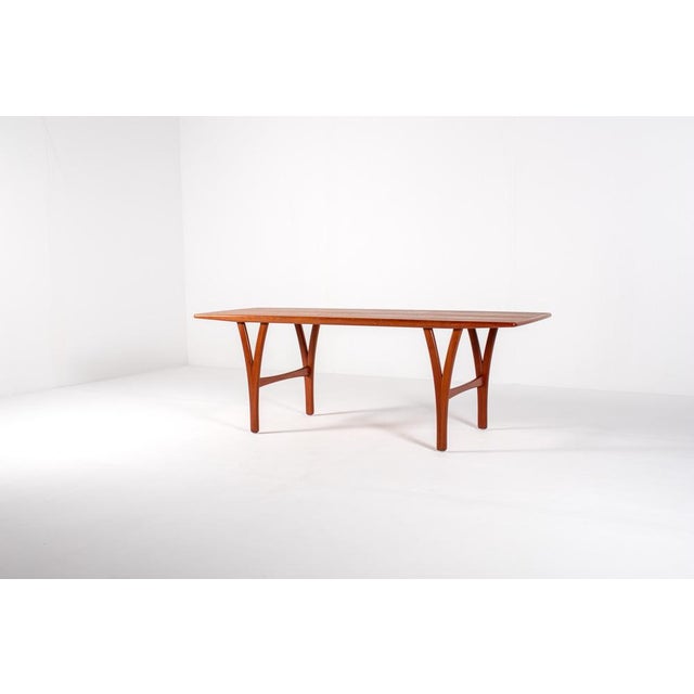 Mid-Century Modern Large Danish Teak Coffee Table, 1960s For Sale - Image 3 of 15