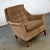 Wonderful vintage mid-century modern mocha colored velvet club or lounge chair in the style of Dunbar. Beautiful...