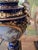 Mid 19th Century Antique Cobalt Blue Porcelain Pr Urns Attributed to Sevres For Sale - Image 5 of 17