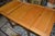 This is a great English pub/tavern table. I believe it dates from the early 1900's & has variations in the oak color....