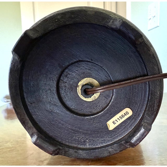 Early 20th Century Pair of Large Chinese Famille Rose Converted Vase Table Lamps For Sale - Image 10 of 14