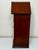 Mid-Century British Mahogany Indoor Post Mail Sentry Box Cabinet With Lock and Key For Sale - Image 12 of 18