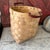 Handcrafted Mountain Trails Basket With Leather Handle 15" High 13" Wide Vintage For Sale - Image 10 of 14