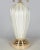 Mid-Century Modern Seguso White Murano Glass Mid Century Lamp For Sale - Image 3 of 11