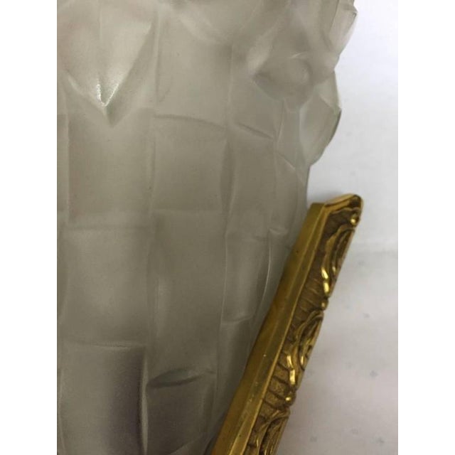 1930s Degue Signed French Art Deco Sconces - Set of 4 For Sale - Image 5 of 8