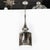 Modernist Hand-Blown Murano Mercury Glass Pendant Chandelier W/ Chrome Fittings For Sale - Image 15 of 16