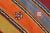 1970s Striped Anatolian Hand Knotted Natural Wool Area Kilim Rug For Sale - Image 4 of 9