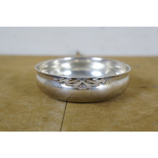 Silver Antique Towle Sterling Silver Engraved Porringer Bowl Cup For Sale - Image 8 of 12