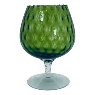 Chalice, Artistic Vase Empoli Italian, 1965 For Sale