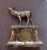 Antique Metal Deer Clock - Decorative Vintage Timepiece For Sale - Image 11 of 14