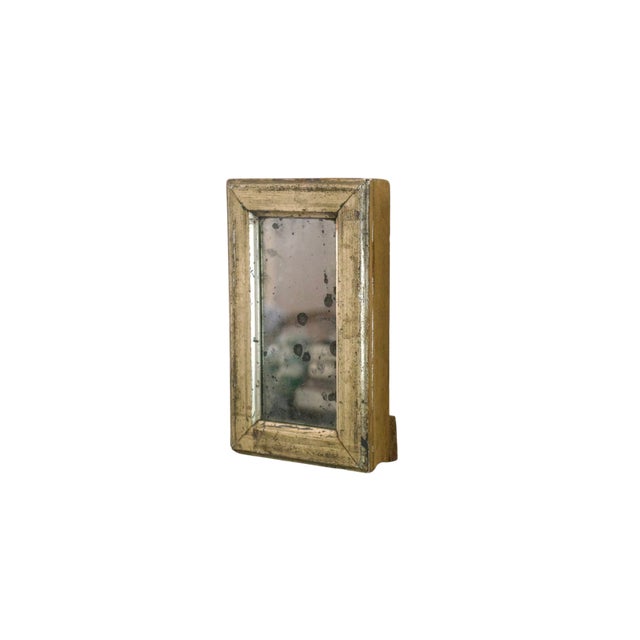 These 18th century french tabletop traveling mirrors come imported directly from France. The blocky, thick construction at...
