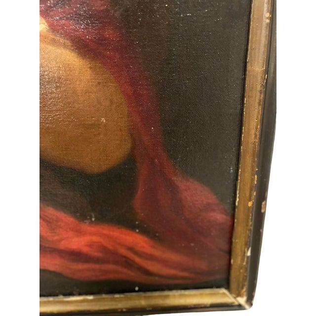 18th Century, Italian 'Memento Mori' Old Master School of Guido Reni For Sale - Image 4 of 12