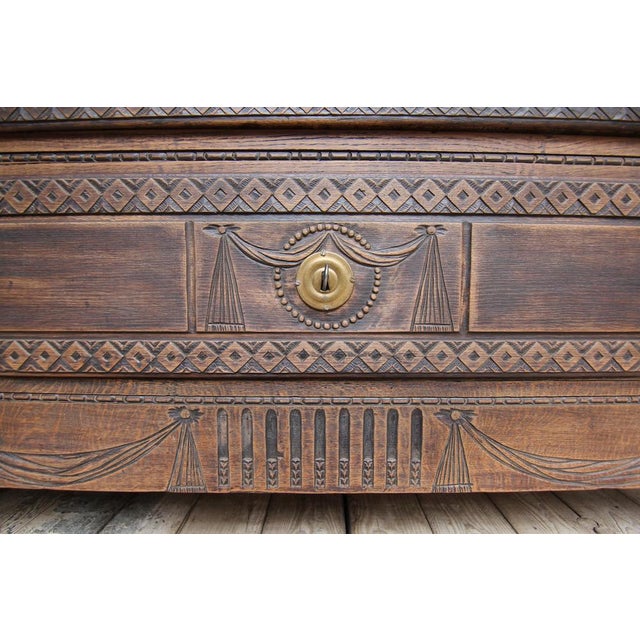Antique Provincial Louis XVI Chest of Drawers For Sale - Image 6 of 18