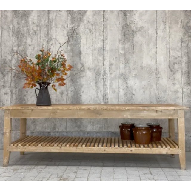 Drapers Table or Kitchen Island, 1950s For Sale - Image 9 of 10