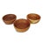 Simple Teak Wood Bowl For Sale - Image 4 of 7