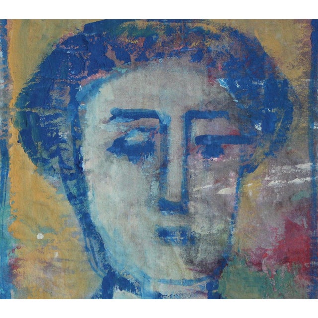Florentine School Artist, Hidden Portraits XVI, 1990s, Acrylic on Canvas, Framed For Sale - Image 7 of 9