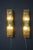 Golden Square Murano Glass Sconces in the style of Mazzega, 1980s, Set of 2 For Sale - Image 6 of 16
