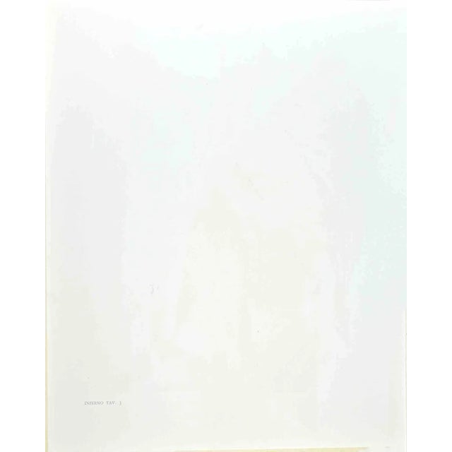 Modern Salvador Dali, Charon, Woodcut Print, 1963 For Sale - Image 3 of 4