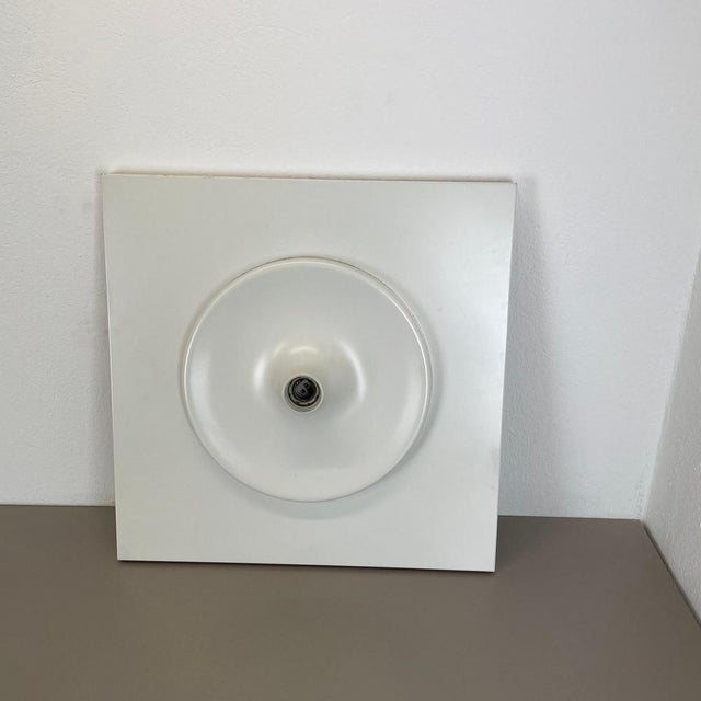 White Wall Light Panel Element, Germany, 1980s For Sale - Image 3 of 18