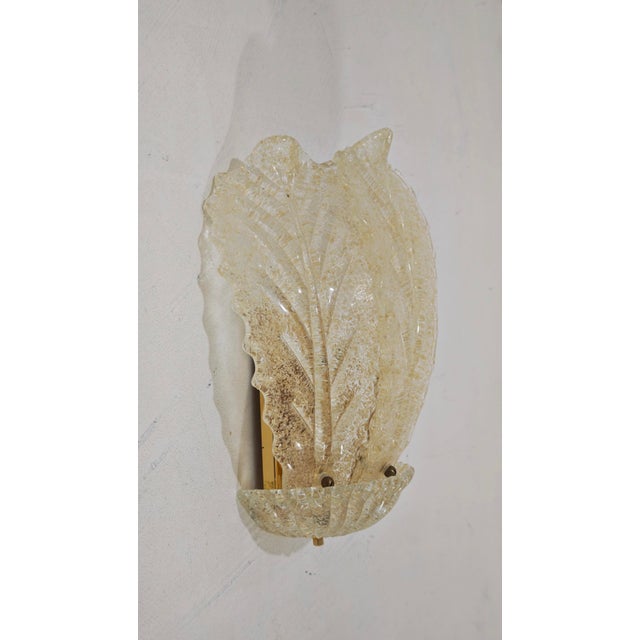 Murano Glass Wall Lamp with Graniglia Details, Italy, 1980s For Sale - Image 11 of 17