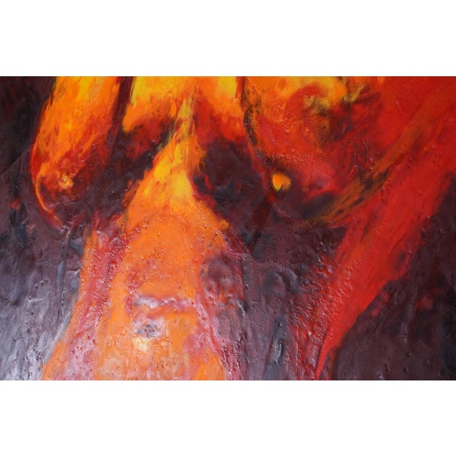 A striking and emotive composition, this untitled original work by Damian Sarno captures the human form through a lens of...