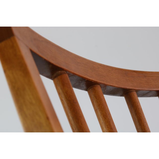 Mid-Century Modern Vintage Mid Century Conant Ball Spindle Dining Chairs- Set of 4 For Sale - Image 3 of 6