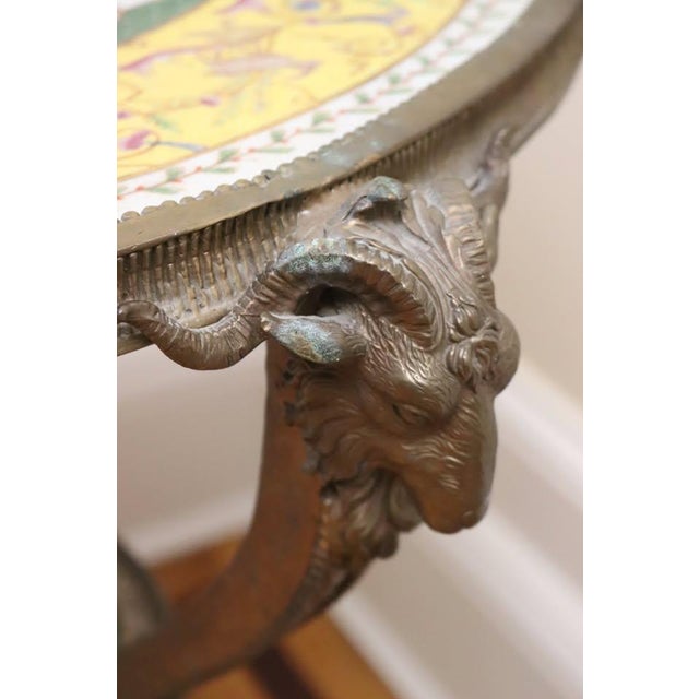 Ceramic Gueridon Side Table 19th Century For Sale - Image 7 of 7