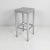 Postmodern American Aluminum Stool by Philippe Starck for Emeco, 2000s For Sale - Image 16 of 16