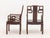 Chinese Modern Rosewood Armchairs and Side Chair Set, 3 For Sale - Image 4 of 13