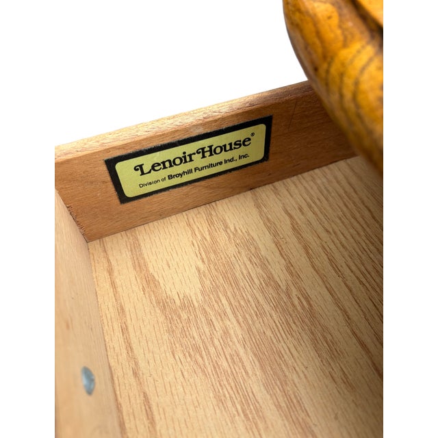 Broyhill Lenoir House Round End Table With Ball-and-Claw Feet For Sale - Image 10 of 10